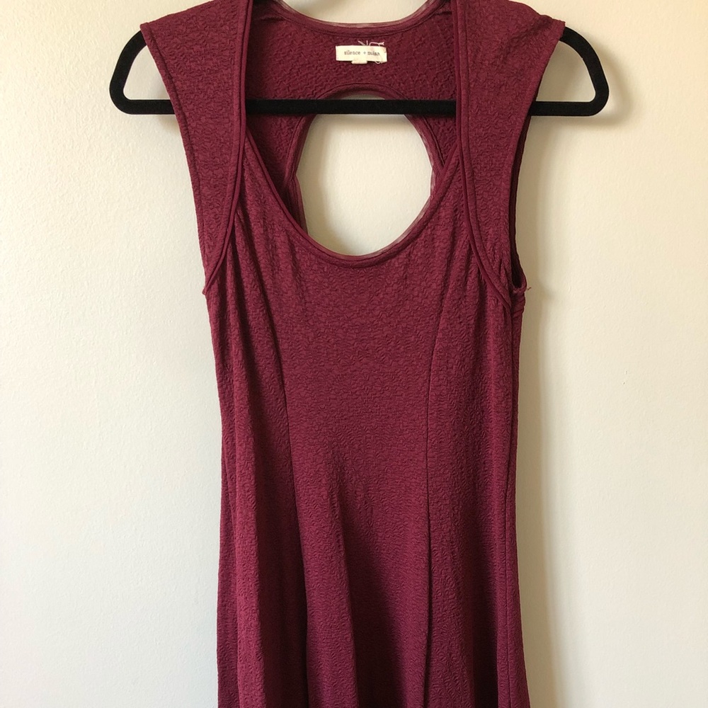 Silence + Noise Red Dress